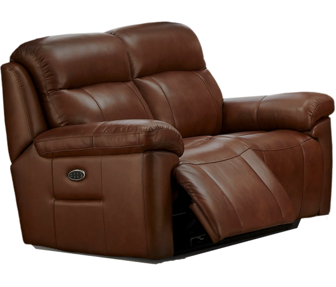 Sydney Leather Power Reclining Loveseat